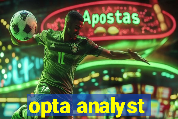 opta analyst